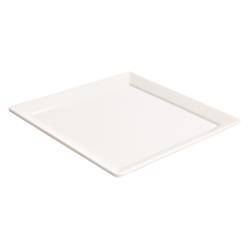 Melamine square plate 10x10 cm white TOM-GAST code: V-6013