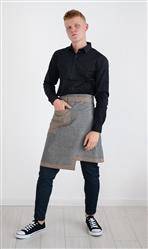 Men's cooking wrap | short apron | Forste line | 21-1SM