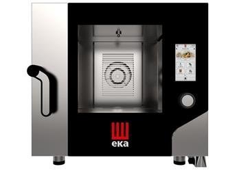 Millenial 5 x GN 1/1 electric combi steam oven with direct spray, screen ... HENDI MKF511TS