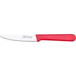 Peeling knife, universal, HACCP, red, L 90 mm 285081 STALGAST
