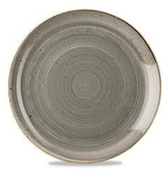 Peppercorn Grey 217mm shallow plate Churchill | SPGSEVP81