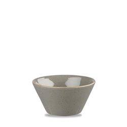 Peppercorn Grey Churchill conical bowl | SPGSZE121