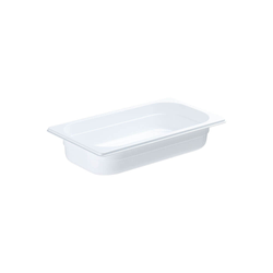 Polycarbonate container, white, GN 1/3, H 100 mm STALGAST 183102