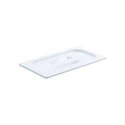 Polycarbonate lid, white, for containers, GN 1/3 STALGAST 183002