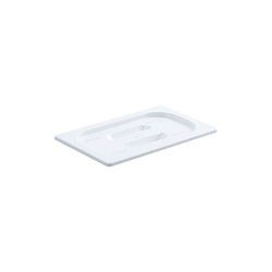 Polycarbonate lid, white, for containers, GN 1/4 STALGAST 184002