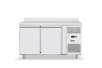 Profi Line 2-door freezer table with side aggregate HENDI 232064