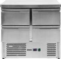 REFRIGERATED TABLE 220L WITH 4 DRAWERS | YG-05280