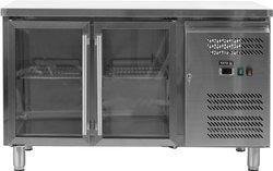 REFRIGERATED TABLE 282L 2 DOOR GLAZED | YG-05252