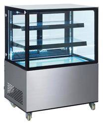 Refrigerated 2-shelf display case 510L HENDI 233375