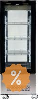 Refrigerated display case 400L 65x65x190 BLACK | YG-05068