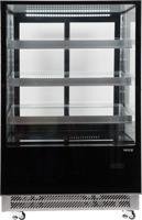 Refrigerated display case 400L 90x80x144 BLACK | YG-05045