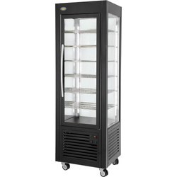 Refrigerated display case, confectionery, LED lighting, black, V 360 l STALGAST 777451