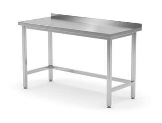 Reinforced wall table without shelf - welded, with dimensions. 1000x600x HENDI 814581