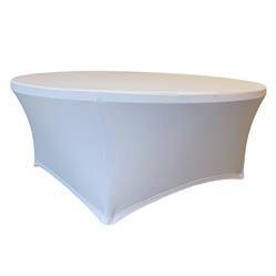 Round table cover ¶r. 180,3 cm white TOM-GAST code: V-180-W