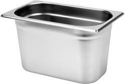 STAINLESS STEEL CATERING CONTAINER GN 1/4 150MM 4,5L | YG-00284