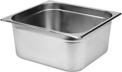 STAINLESS STEEL CATERING CONTAINER GN 2/3 150 | YG-00304