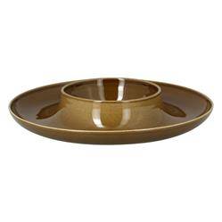 SUGGESTIONS/ Ashore plate 14,5 cm, brown TOM-GAST code: R-GNARRP29CA-6