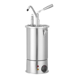 Sauce warmer with dispenser, HENDI, 230V/900W, o180x(H)500mm 558126