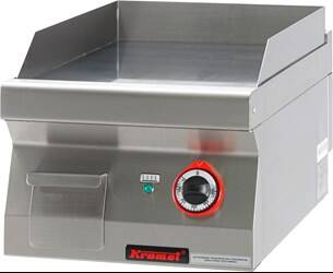 Smooth chrome-plated grill plate 400 mm 4,8kW 700.PBE-400G Kromet