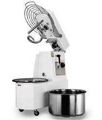 Spiral dough mixer with lifting hook and removable bowl RQT 20 liters 400V 2 speeds