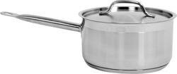 Stainless steel saucepan with lid 20x10.5CM 3.3L | YG-00061