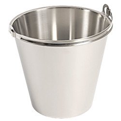 Steel bucket, Premium, O 305 mm, V 15 l 091151 STALGAST