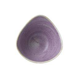 Stonecast Lavender 153 mm triangular bowl Churchill | SLASTRB61