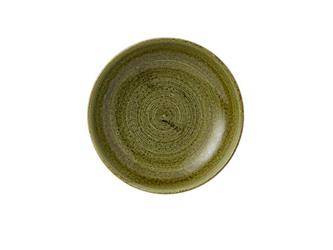 Stonecast Plume Green 1136ml Churchill coupe bowl | PLGREVB91
