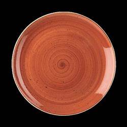 Stonecast Spiced Orange 288 mm Churchill | SSOSEV111 shallow plate