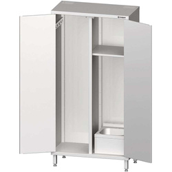 Storage cabinet,swing doors 1000x600x1800 mm STALGAST 951526100S