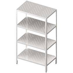 Storage rack,perforated shelves 1000x700x1800 bolted STALGAST MEBLE 981897100