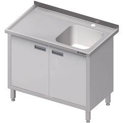 Table with 1-bowl sink.(P),swing door 1000x700x850 mm STALGAST MEBLE 980727100