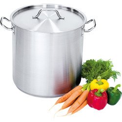 Tall pot with lid, steel, O 320 mm, V 20.9 l 011322 STALGAST