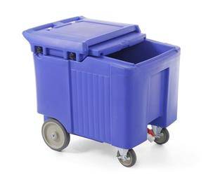 Thermal insulated container for transporting ice - 112 l HENDI 707739