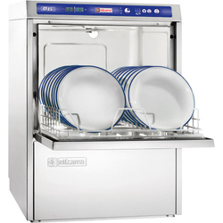 Universal dishwasher with detergent dispensers, built-in softener and dump pump, P 6.4 kW STALGAST 802451