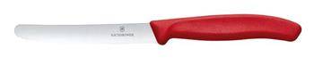 Victorinox Swiss Classic Tomato Knife, rounded tip, serrated, 11 cm, red | HENDI 6.7831