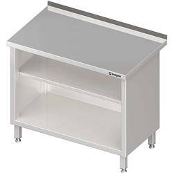 Wall table, built-in with 2 shelves 1000x700x850 mm STALGAST MEBLE 980137100