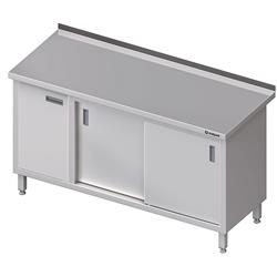 Wall table with cabinet (L),sliding door 1300x700x850 mm STALGAST MEBLE 980567130