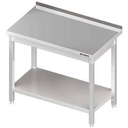 Wall table with shelf 1300x700x850 mm bolted STALGAST MEBLE 980047130