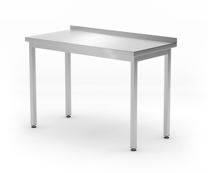 Wall table without shelf Budget Line - bolted 1200x600x(H)850 | HENDI 817216