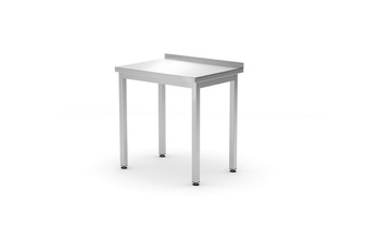 Wall table without shelf Budget Line - bolted 600x600x(H)850 | HENDI 817186