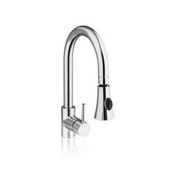 Washbasin faucet with pull-out shower, H 370 mm 651114 STALGAST