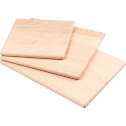 Wooden board, smooth, 250x300 mm 342250 STALGAST