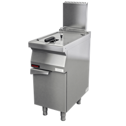 gas fryer 1x15l on closed cabinet base 700.FG-15f Kromet