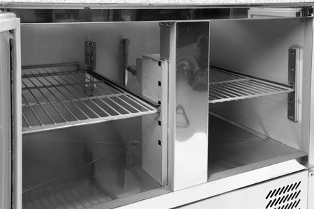 240L 2 DOOR REFRIGERATED TABLE WITH EXTENSION YG-05260 | YG-05260