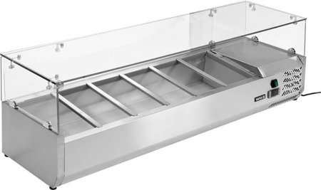 6x1/3 GN overhead refrigerated display case | YG-05330