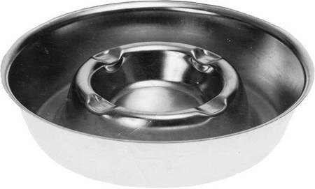 Ashtray with ash trough - diameter 160 mm HENDI 440100