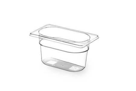 BPA free tritanium GN container, 1/9-100mm HENDI 869727