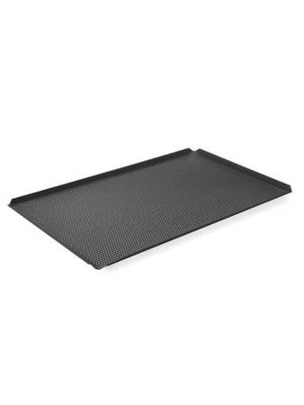 Baking sheet, aluminum GN1/1 - perforated with teflo coating HENDI 808405