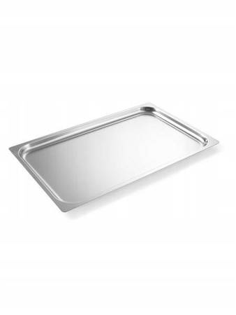 Banquet tray with smooth rim, rectangle GN 1/1-17(h)mm HENDI 436103